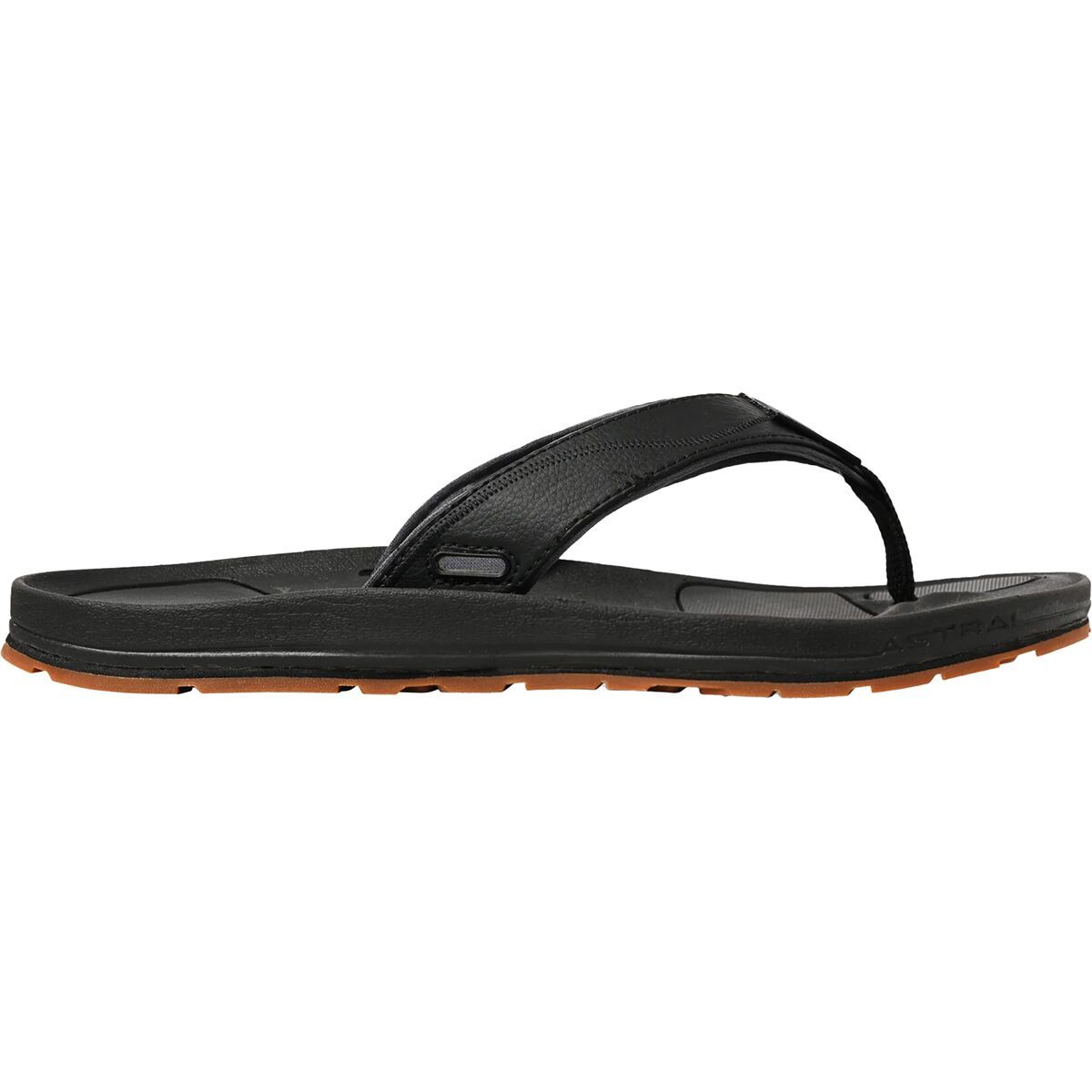 Image of Astral Filipe Flip Flop - Men's Space Black, 13.0