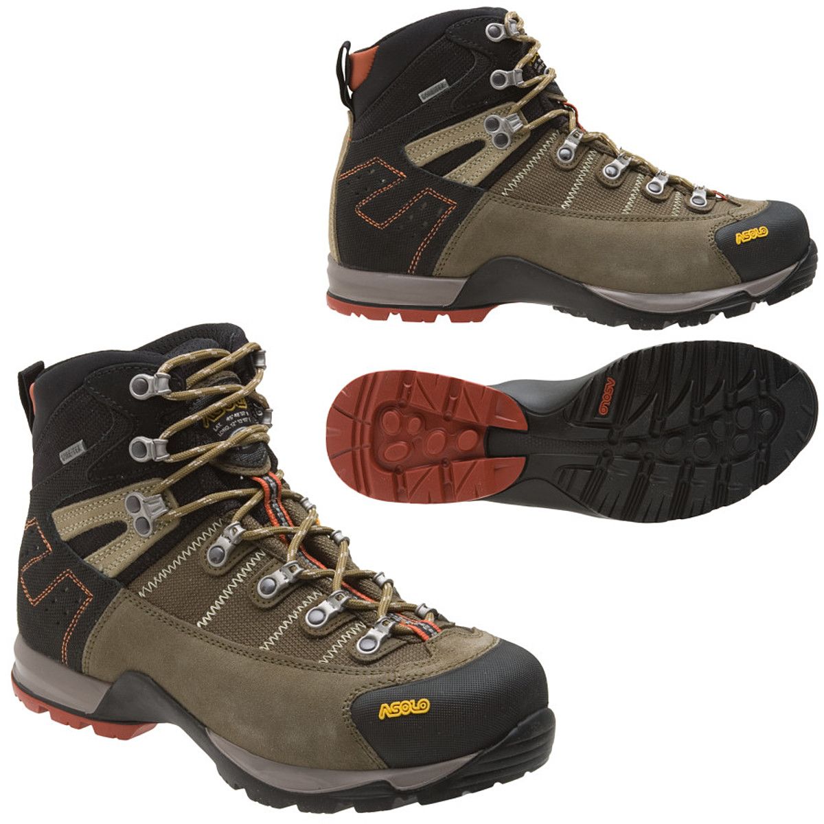 Asolo Fugitive GORE-TEX Boot - Men's Tundra/Black, 14.0