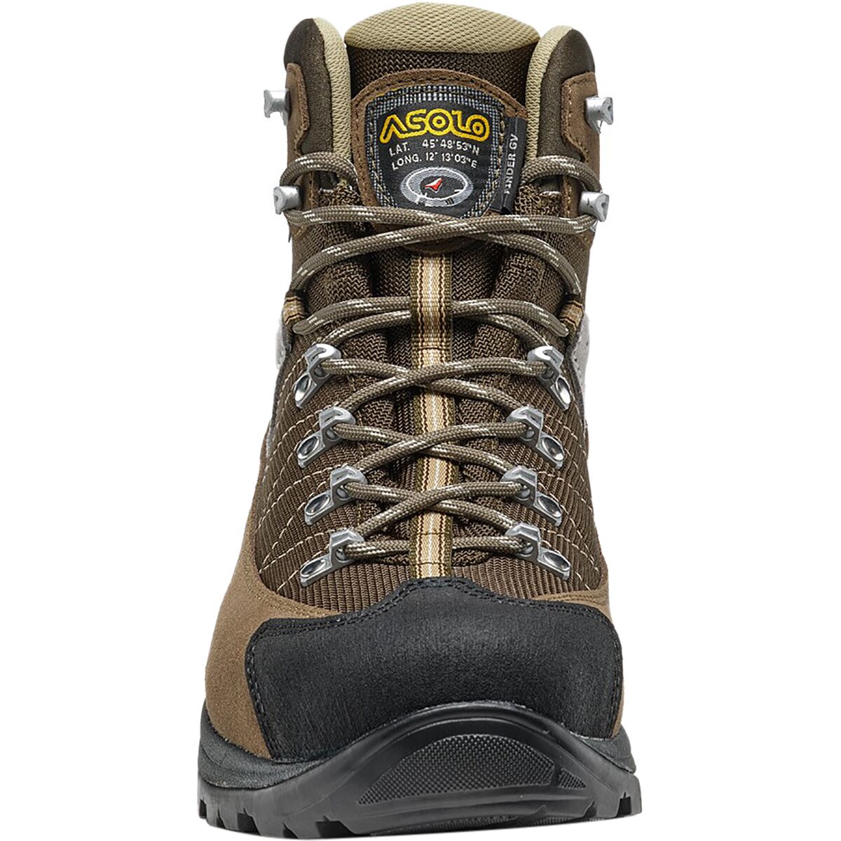 Asolo Mens 12.5 Brown Hiking Working Waterproof Boots Asolo GREENWOOD EVO GV Brown - Fast delivery | Spartoo  main image 2