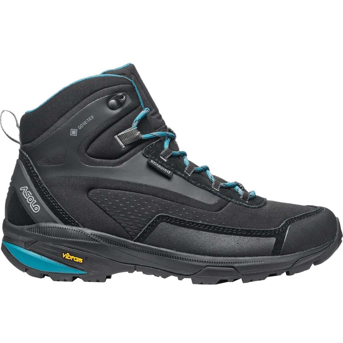 Asolo Nuuk GV Boot - Women's Black/Blue Moon, 6.0