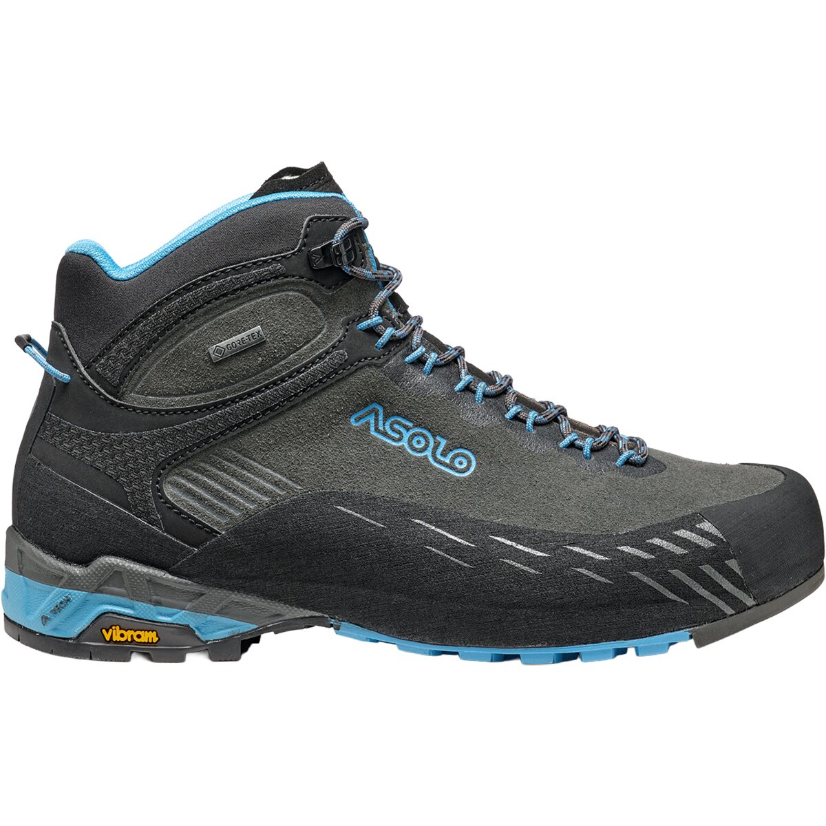Image of Asolo Eldo Mid LTH GV Hiking Boot - Women's Graphite/Blue Moon, 7.0