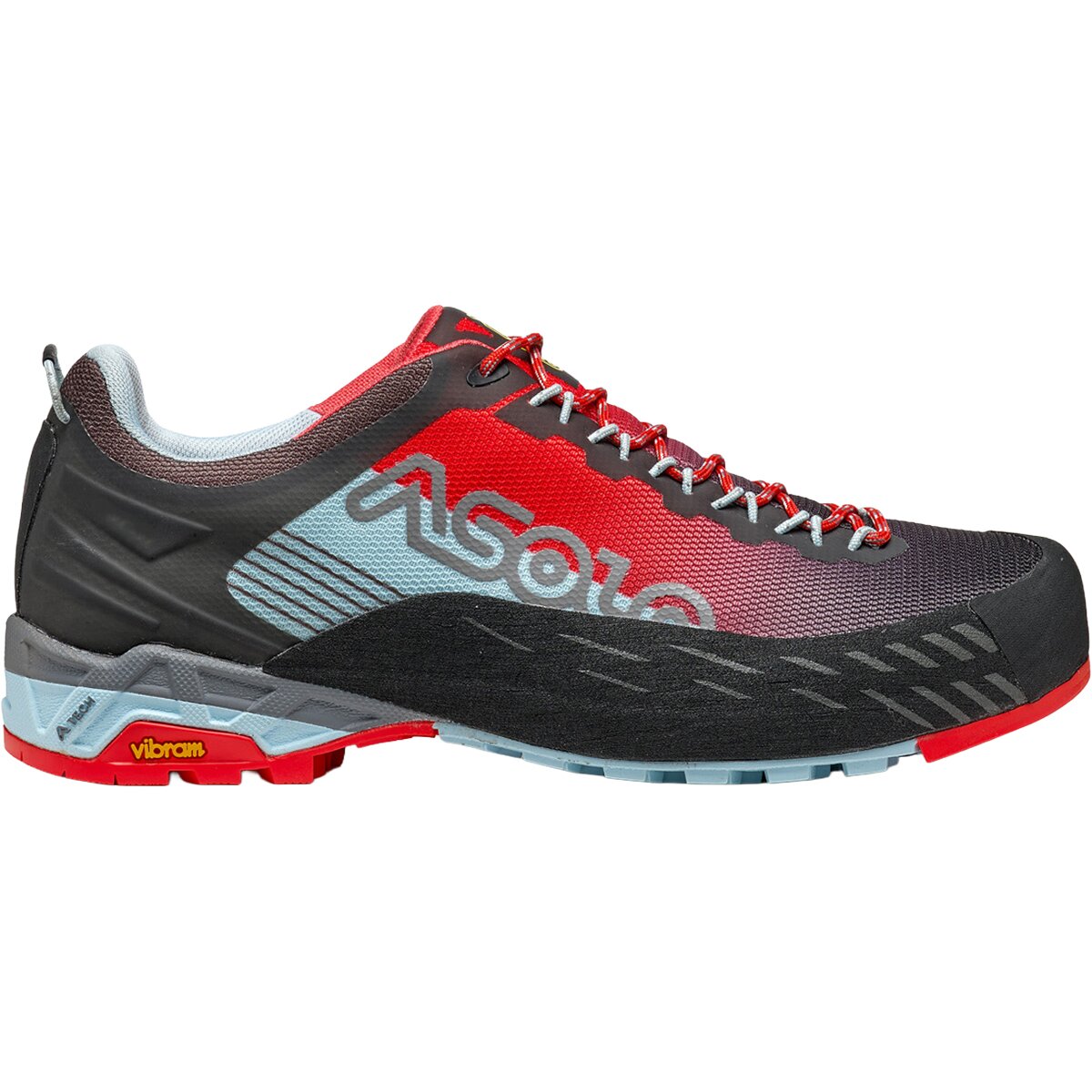 Image of Asolo Eldo Hiking Shoe - Women's Celadon/Poppy Red, 7.5