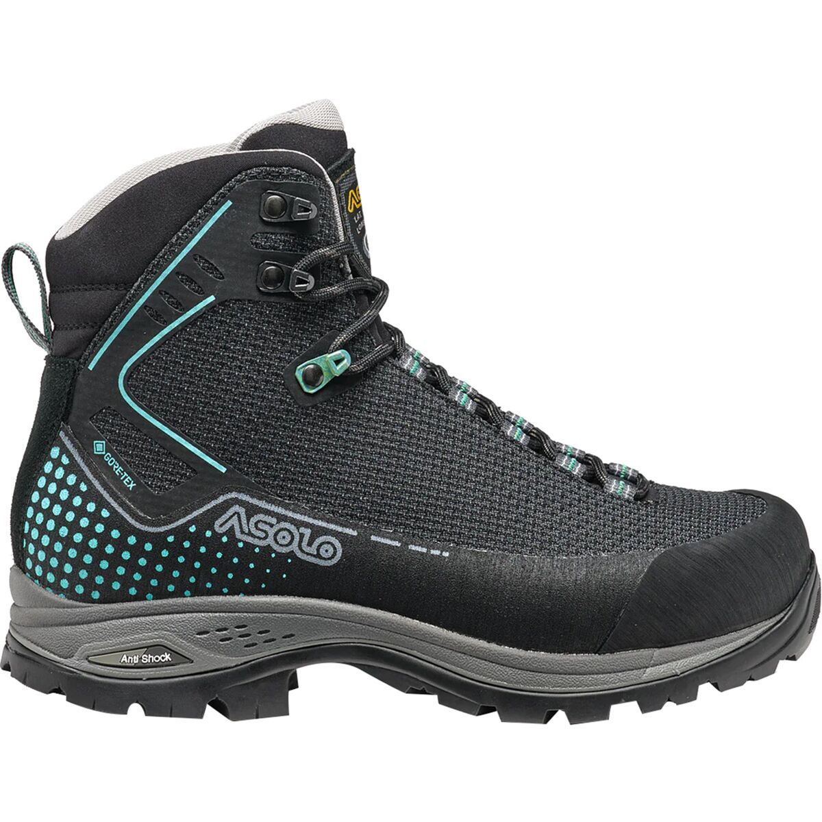 Asolo Altai Evo GV Hiking Boot - Women's Black/Brook Green, 6.0