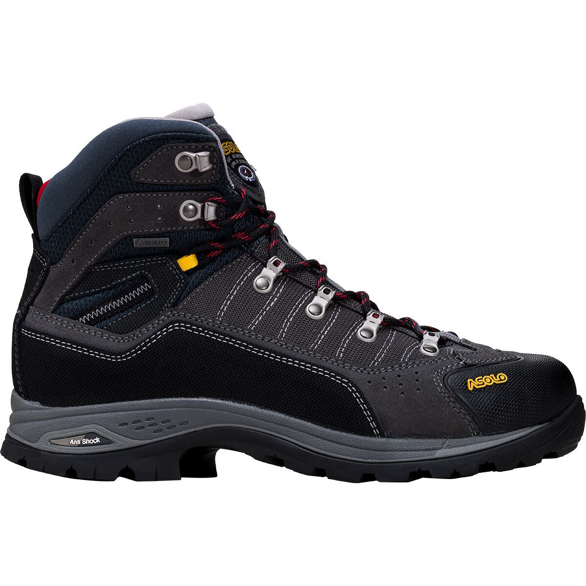Asolo Drifter I Evo GV Wide Hiking Boot - Men's Graphite/Gunmetal, 12.0