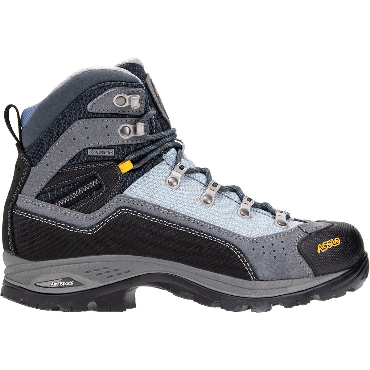 Image of Asolo Drifter I Evo GV Hiking Boot - Women's Grey/Blue Fog, 8.5