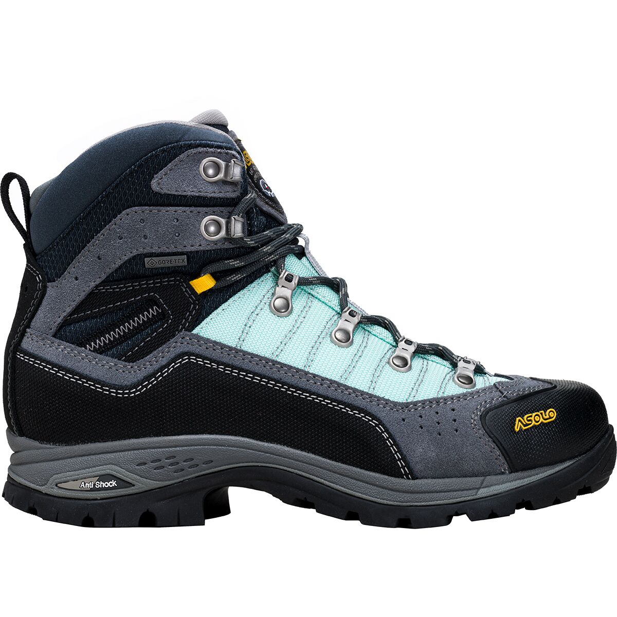 Image of Asolo Drifter I Evo GV Hiking Boot - Women's Grey/Brook Green, 10.0