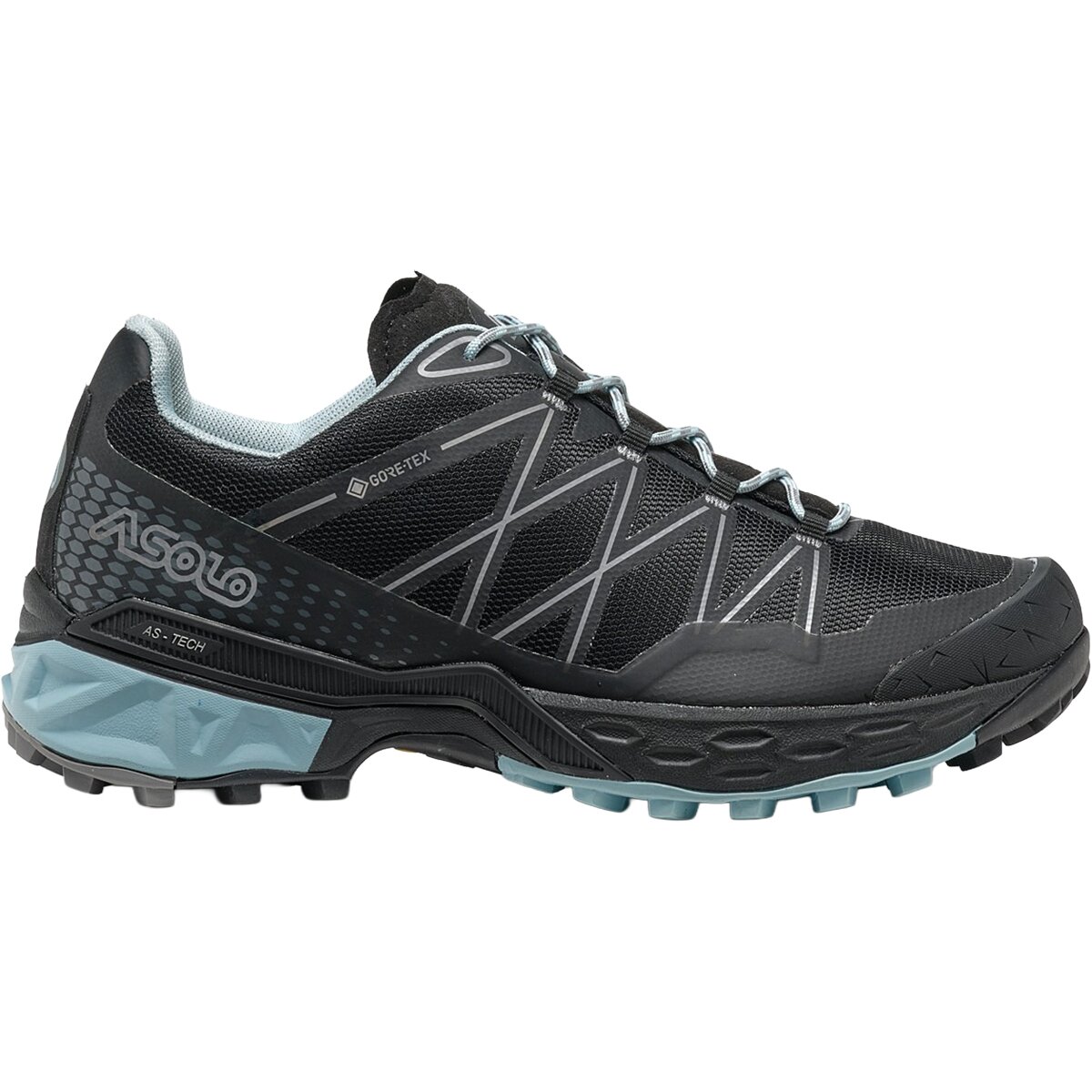 Image of Asolo Tahoe GTX Hiking Shoe - Women's Black/Celadon, 8.5