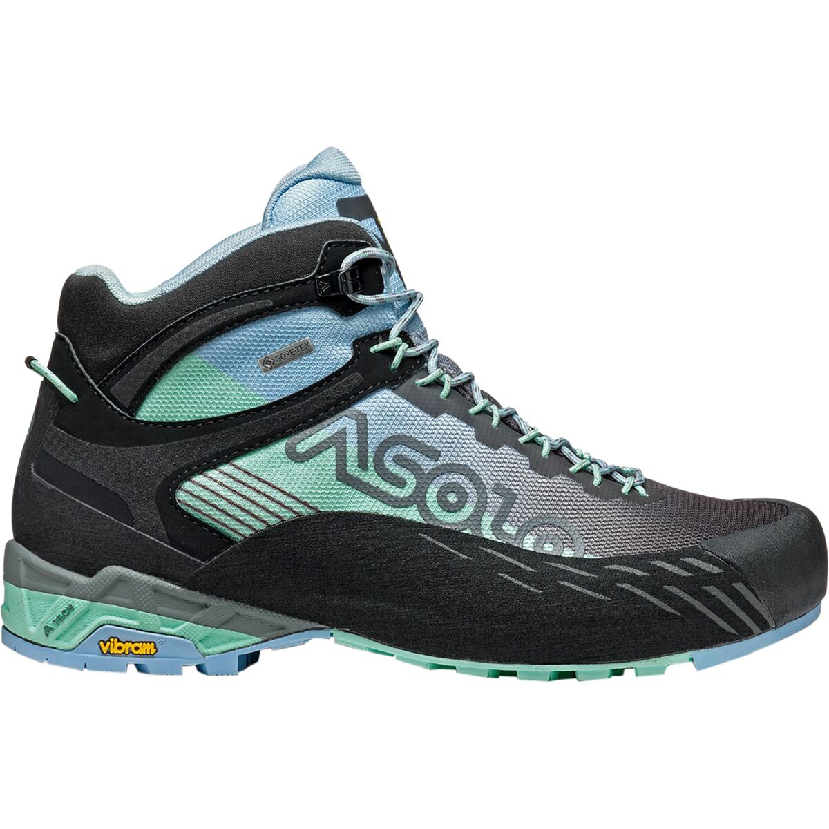 Image of Asolo Eldo Mid GV Hiking Boot - Women's Brook Green/Blue Fog, 8.5