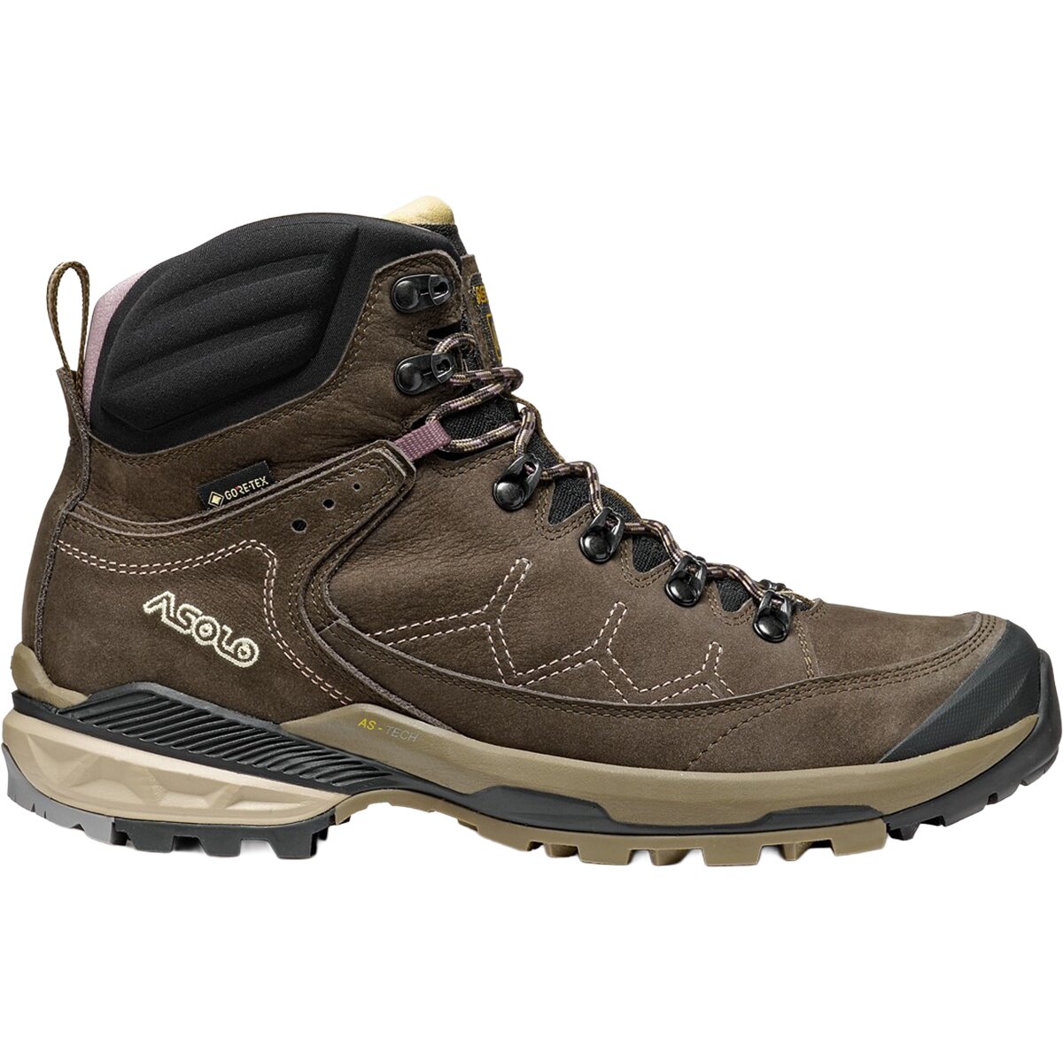Image of Asolo Falcon Evo NBK GV Hiking Boot - Women's Dark Brown/Rose Taupe, 7.0
