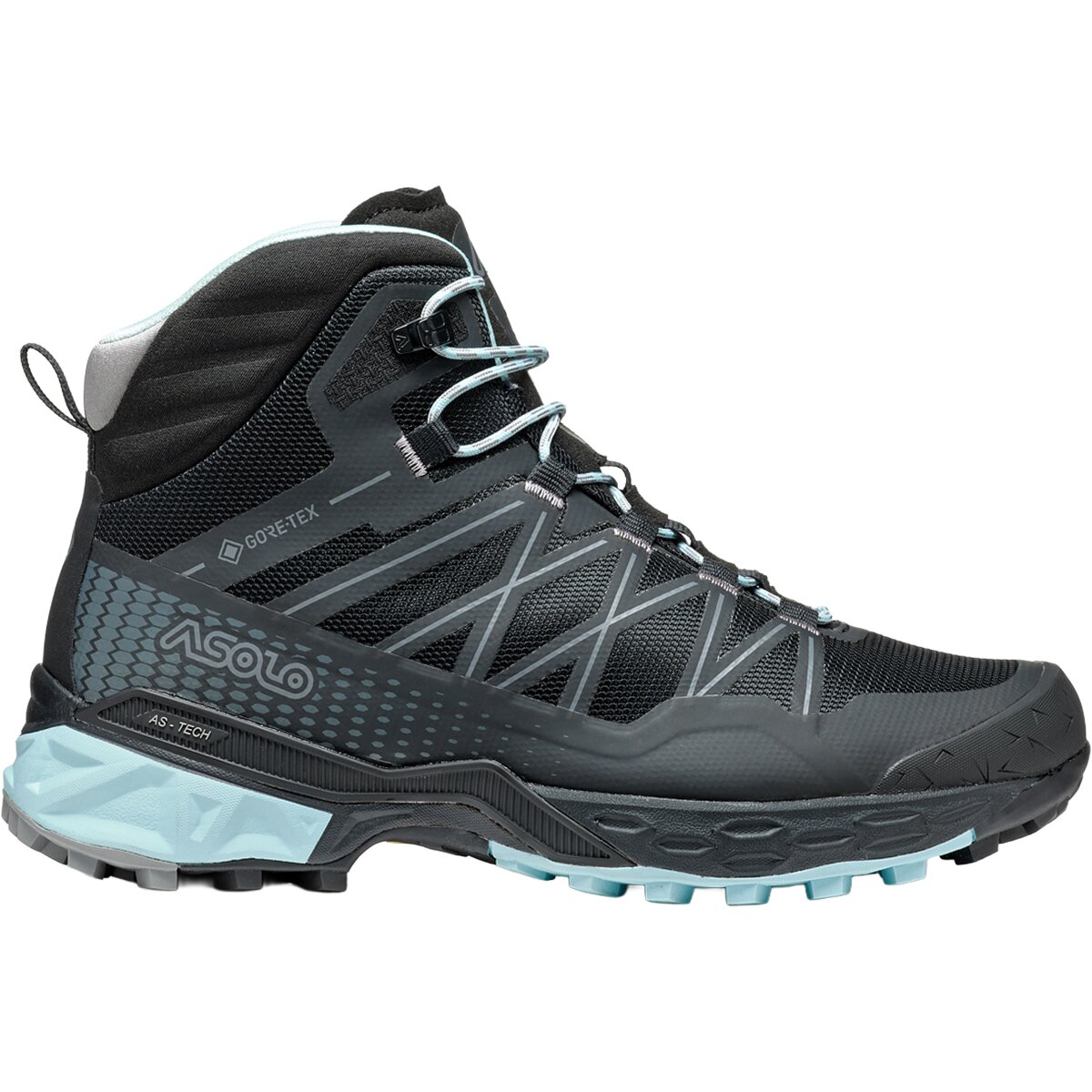 Image of Asolo Tahoe Mid GTX Hiking Boot - Women's Black/Celadon, 7.5