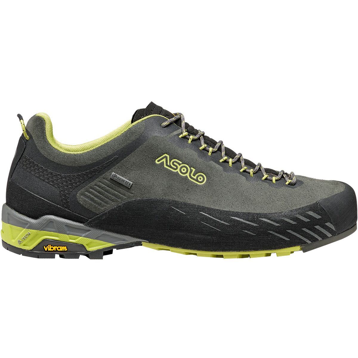 Image of Asolo Eldo LTH GV Hiking Shoe - Men's Graphite/Green Oasis, 9.0