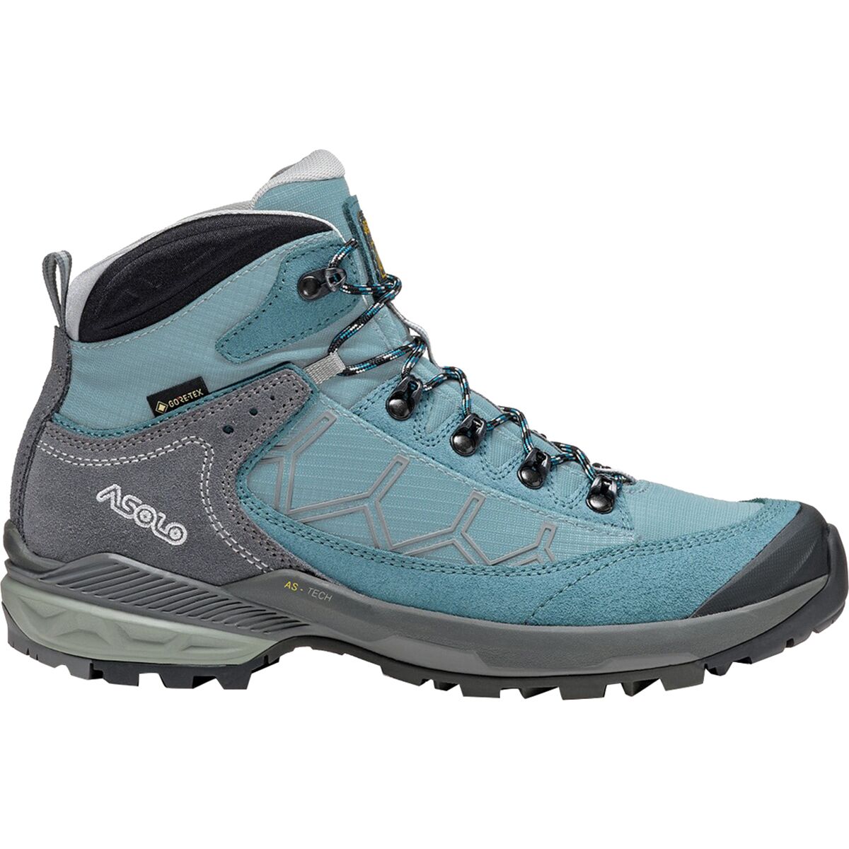 Image of Asolo Falcon Evo GV Hiking Boot - Women's Hydro/Black, 9.0