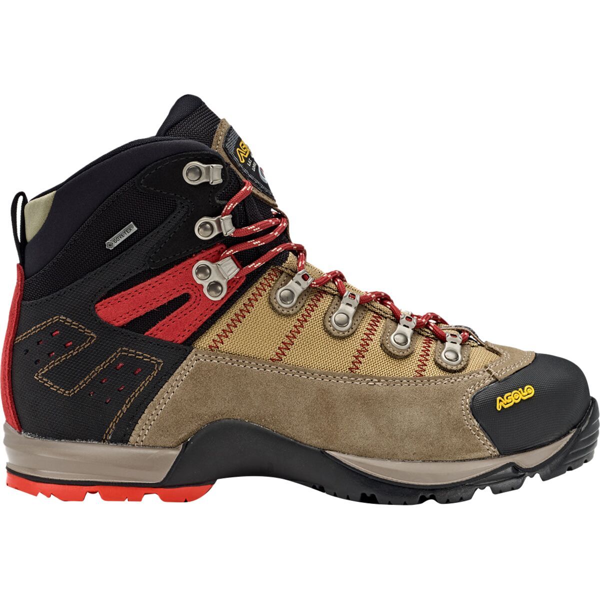 Image of Asolo Fugitive GORE-TEX Boot - Men's Wool/Black, 8.0