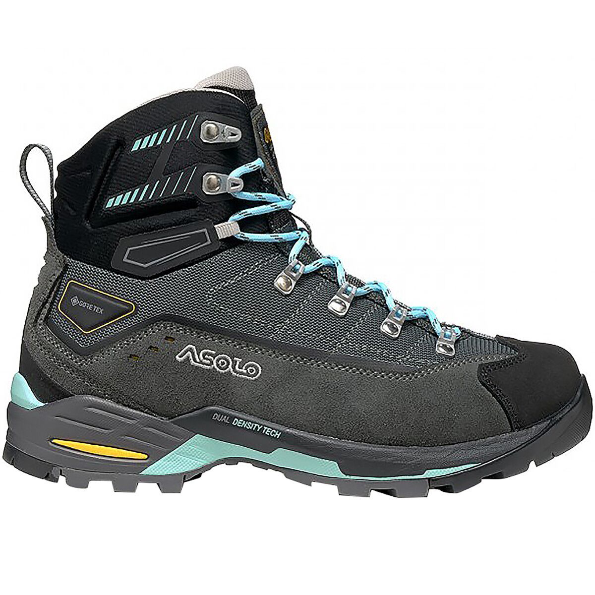Image of Asolo Finder Pro GV Hiking Boot - Women's Graphite/Gunmetal/Pool Side, 6.5