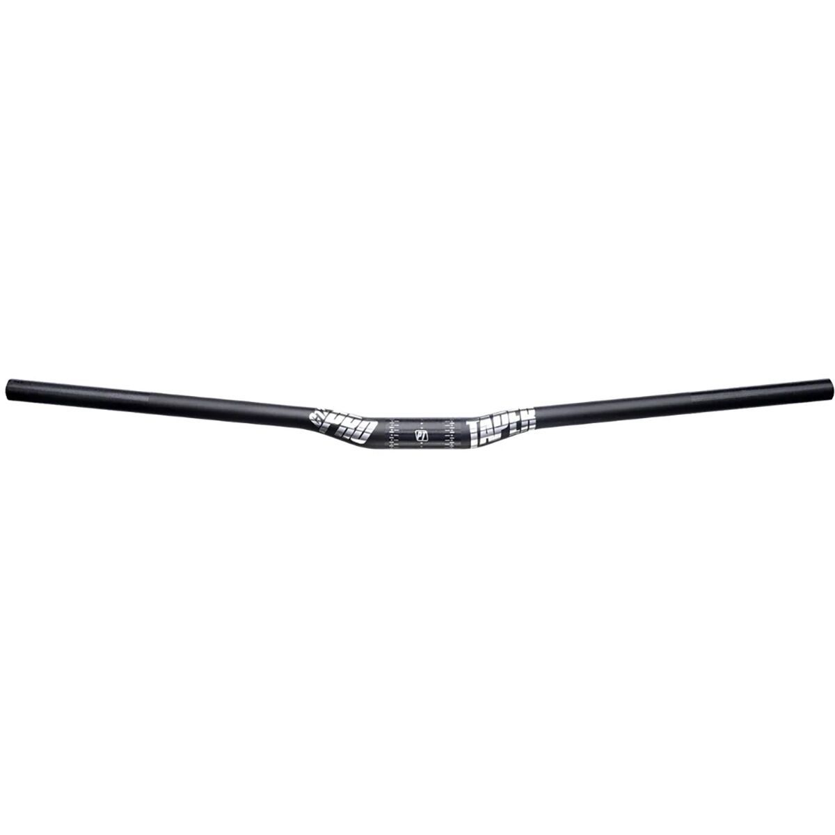 Image of Answer Carbon Handlebar, C12 Black/Chrome, 31.8 x 12 x 810mm
