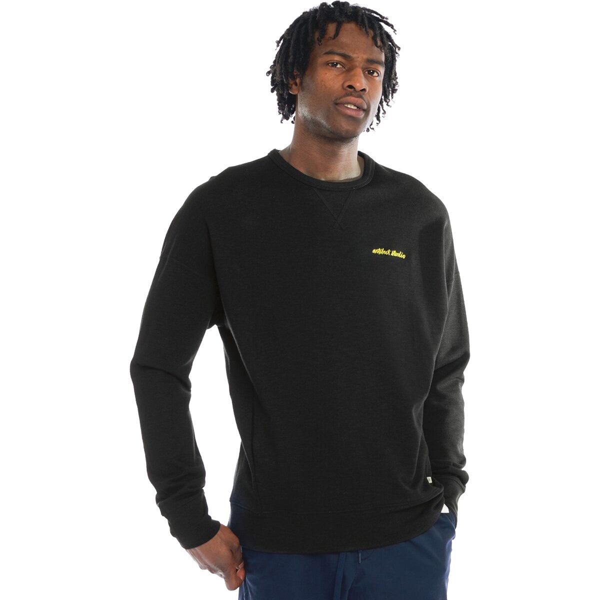 Artilect Artilectual Desert Crew Sweater - Men's Black, XXL