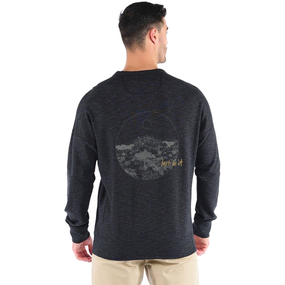 Artilect Artilectual Desert Crew Sweater - Men's Dusk Blue, XXL