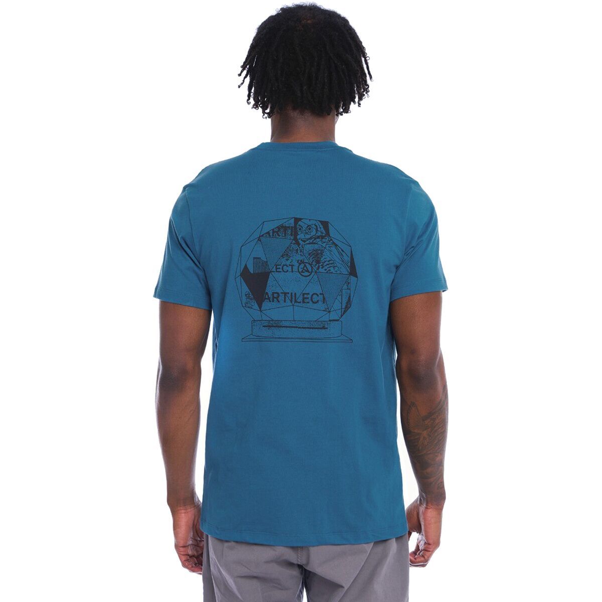 Artilect Geo T-Shirt - Men's Blue Steel, XXL