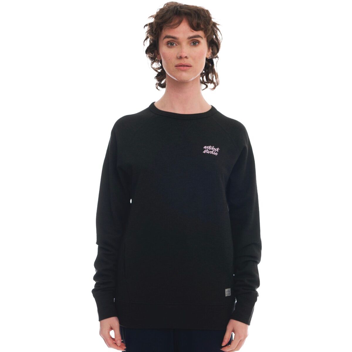 Artilect Artilectual Crew Script Long-Sleeve Shirt - Women's Black, XL