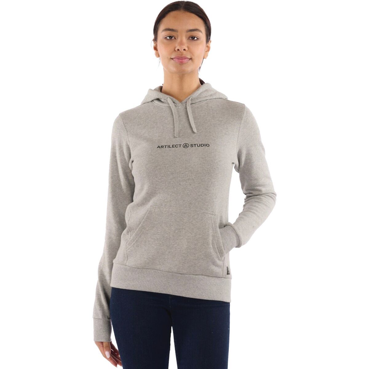 Artilect Branded Hoodie - Women's Heather Grey, XS