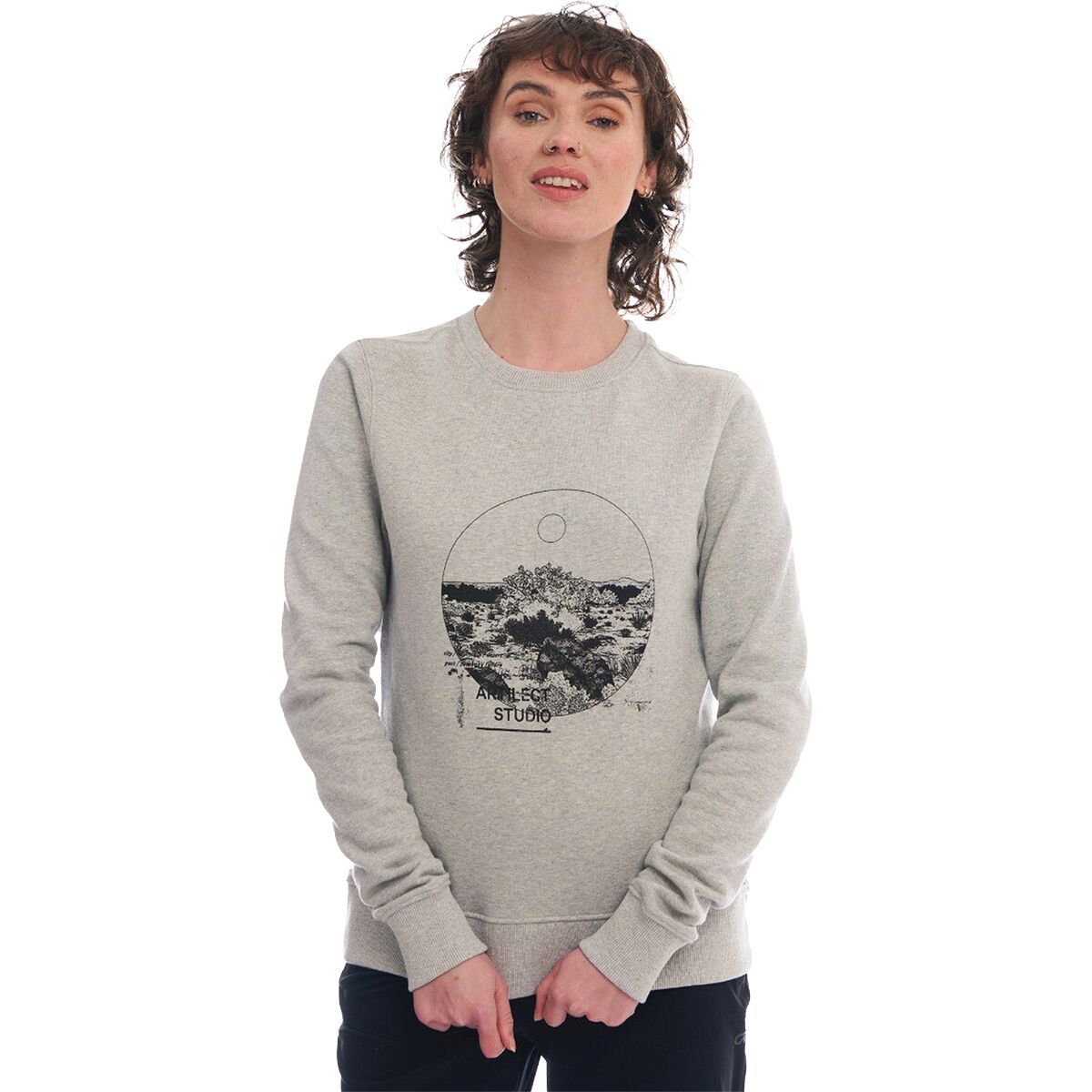 Artilect Desert Crew Long-Sleeve Shirt - Women's Heather Grey, M