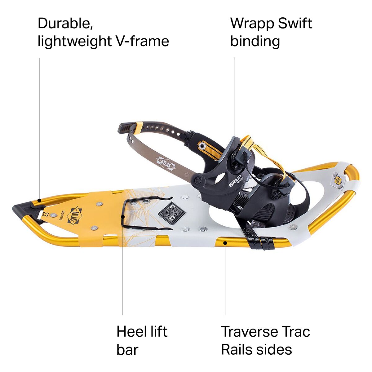 Snow Shoes Atlas Elektra Montane 23 Atlas Snow-shoe Race Snowshoes 