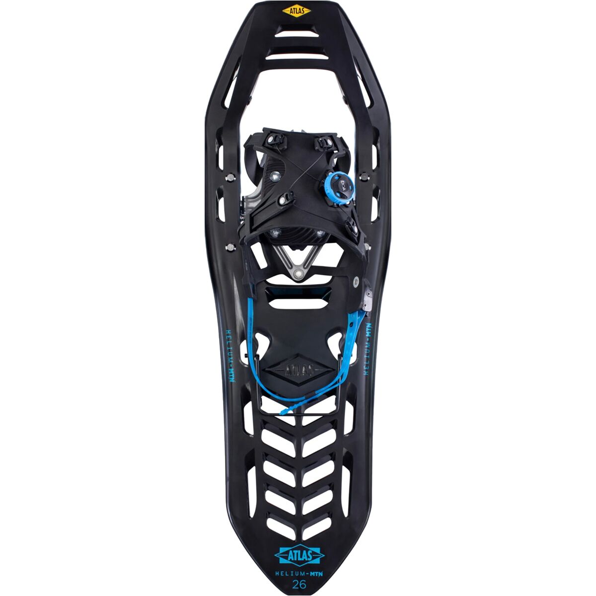 Image of Atlas Snowshoes Helium MTN Snowshoe Black/Blue, 30in