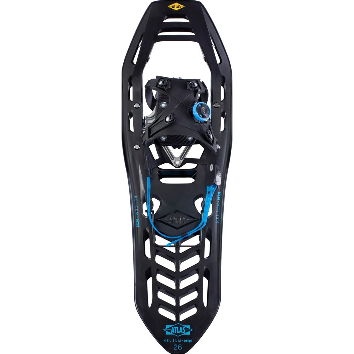 Image of Atlas Snowshoes Helium MTN Snowshoe Black/Blue, 26in