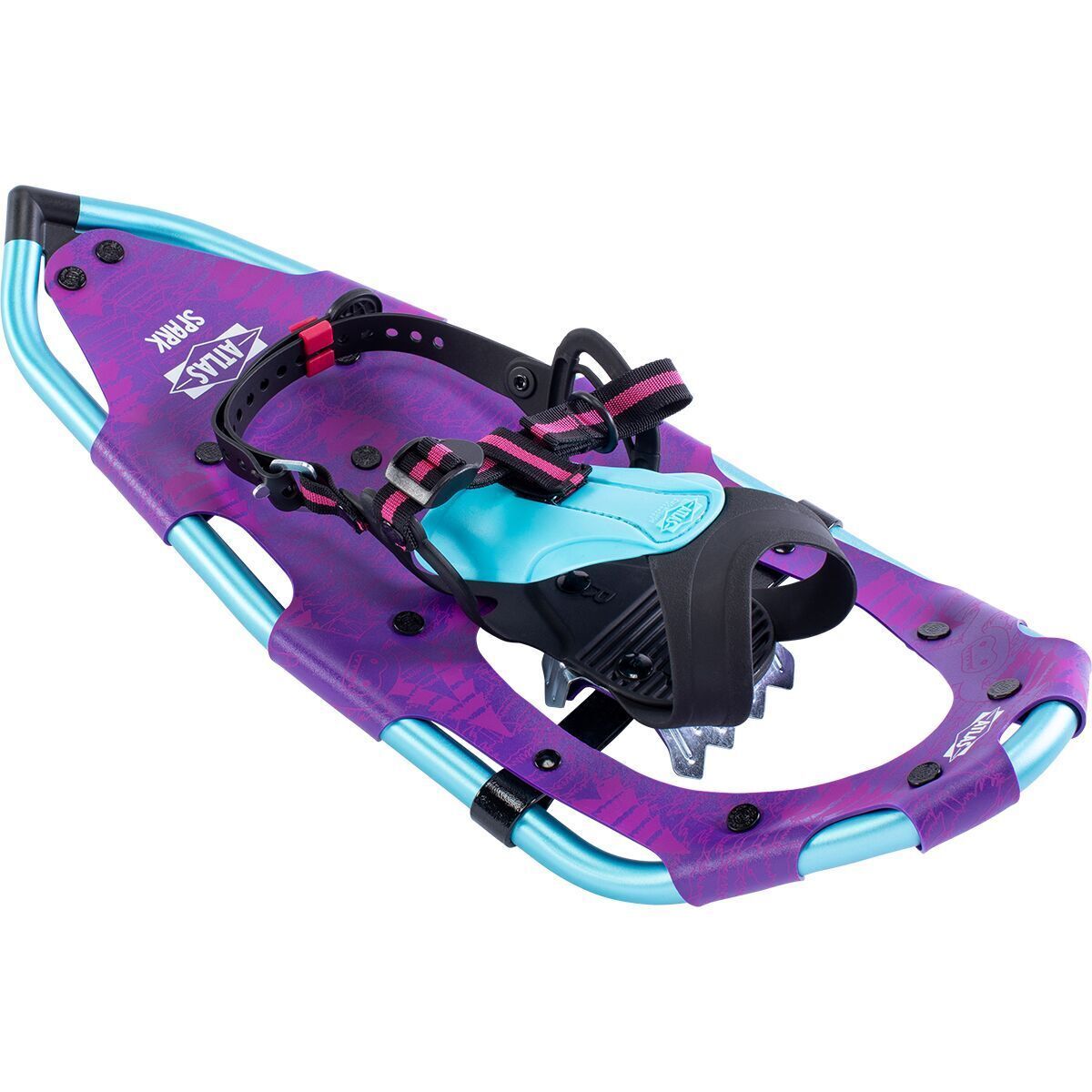 Image of Atlas Snowshoes Spark Snowshoe - Kids' Purple, 20in