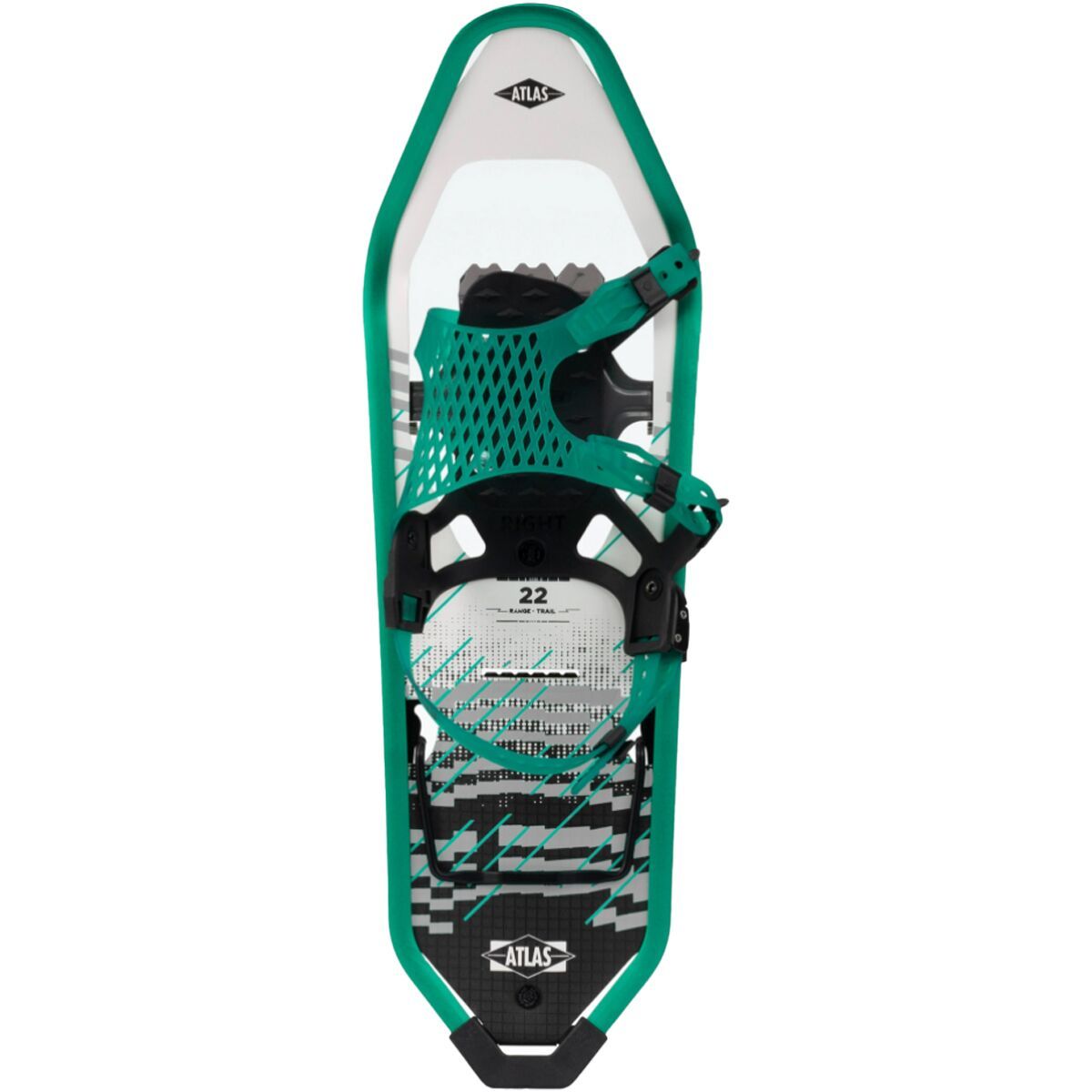 Image of Atlas Snowshoes Range Trail Snowshoe - Women's Teal, 26in