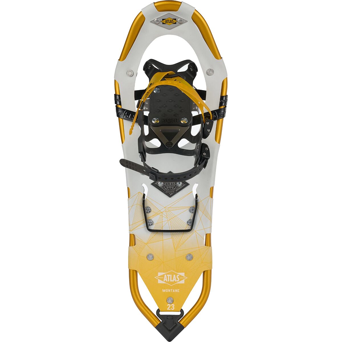 Image of Atlas Snowshoes Montane Snowshoe - Women's Yellow, 23in