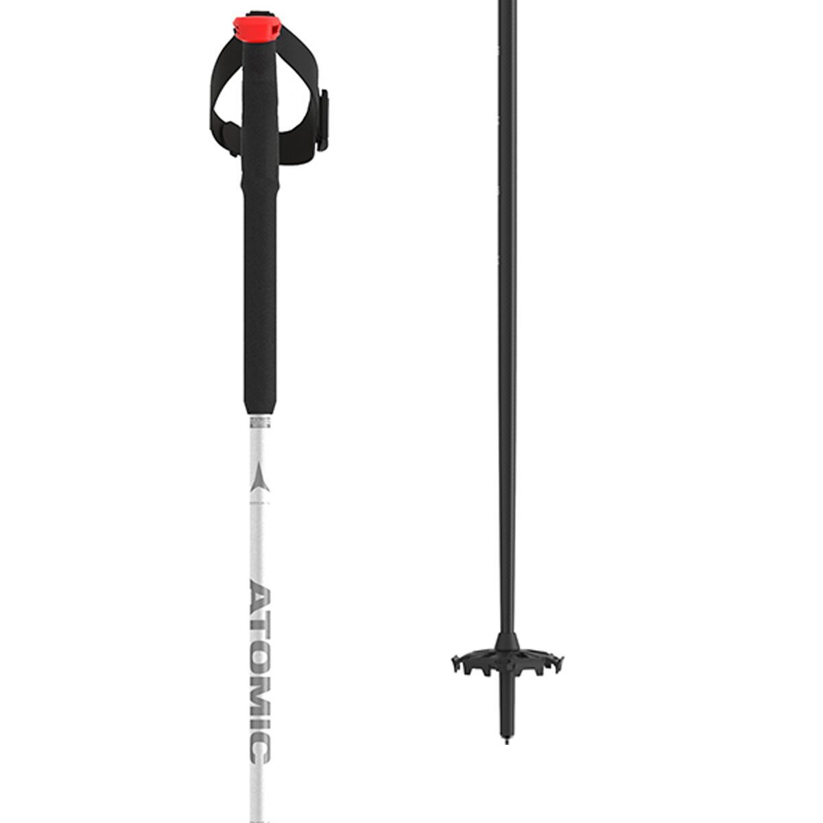 Atomic BCT Touring Carbon SQS Ski Poles White, One Size