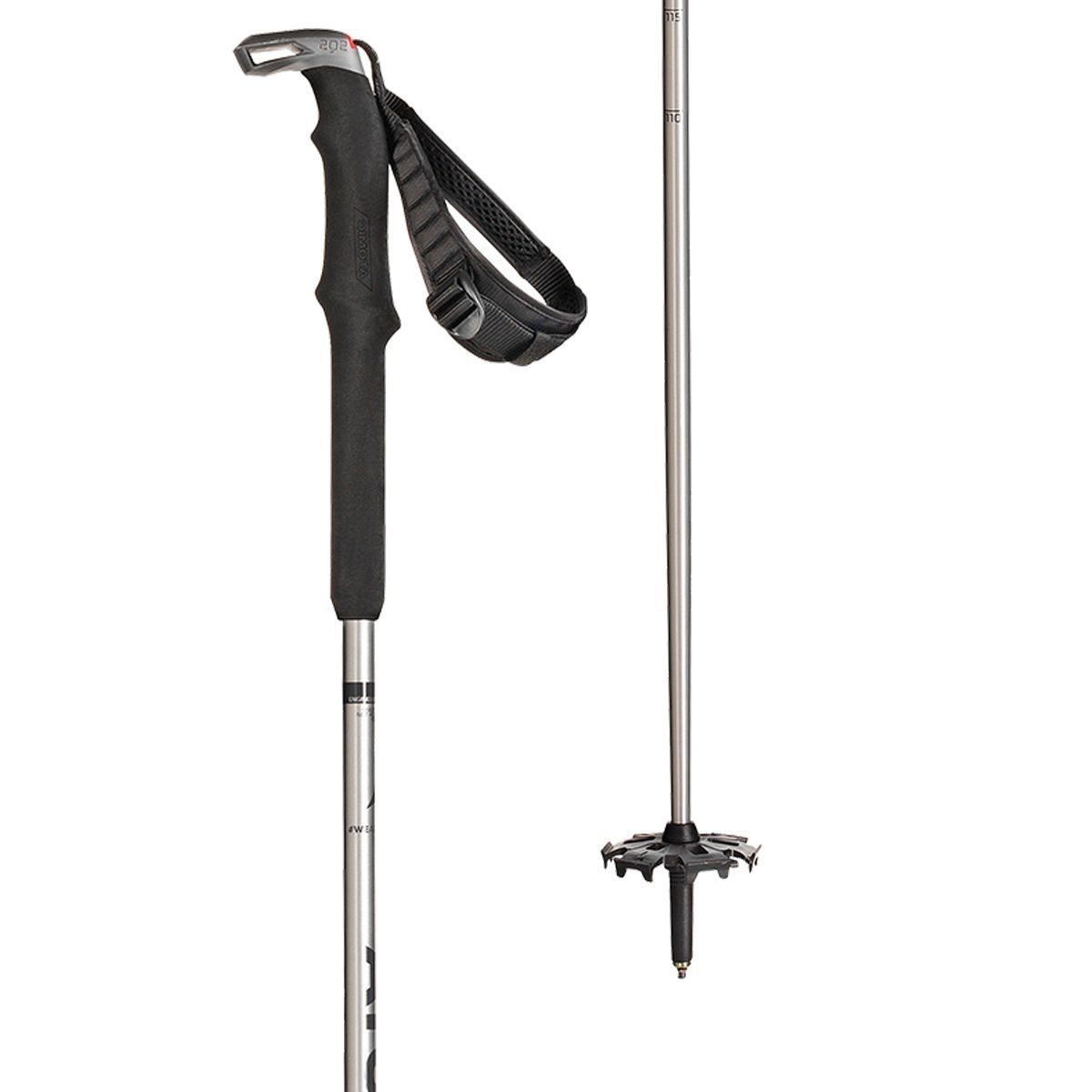 Atomic BCT Touring SQS Ski Poles Silver/Grey, One Size