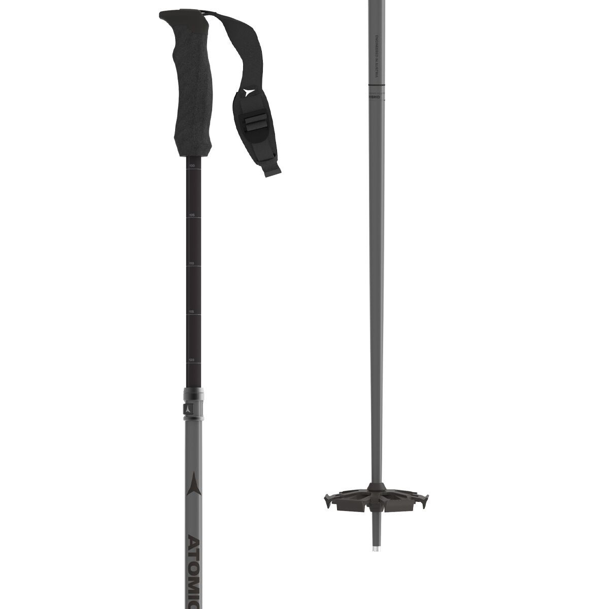 Image of Atomic Backland FR SQS Ski Poles Black, One Size