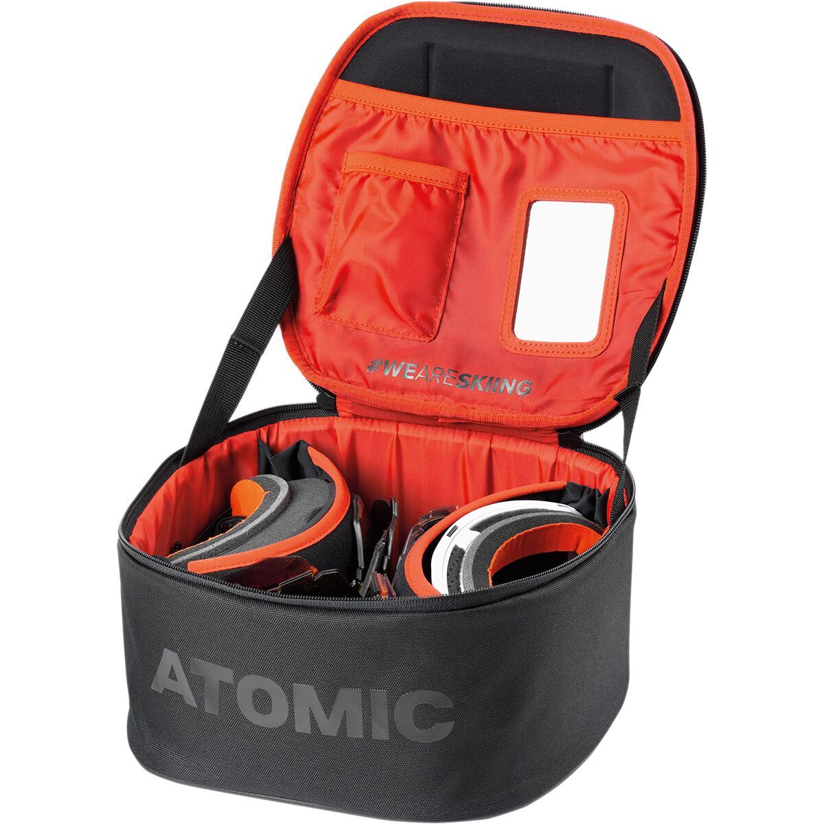 Image of Atomic RS Goggle Case - 2-Pairs Black, One Size