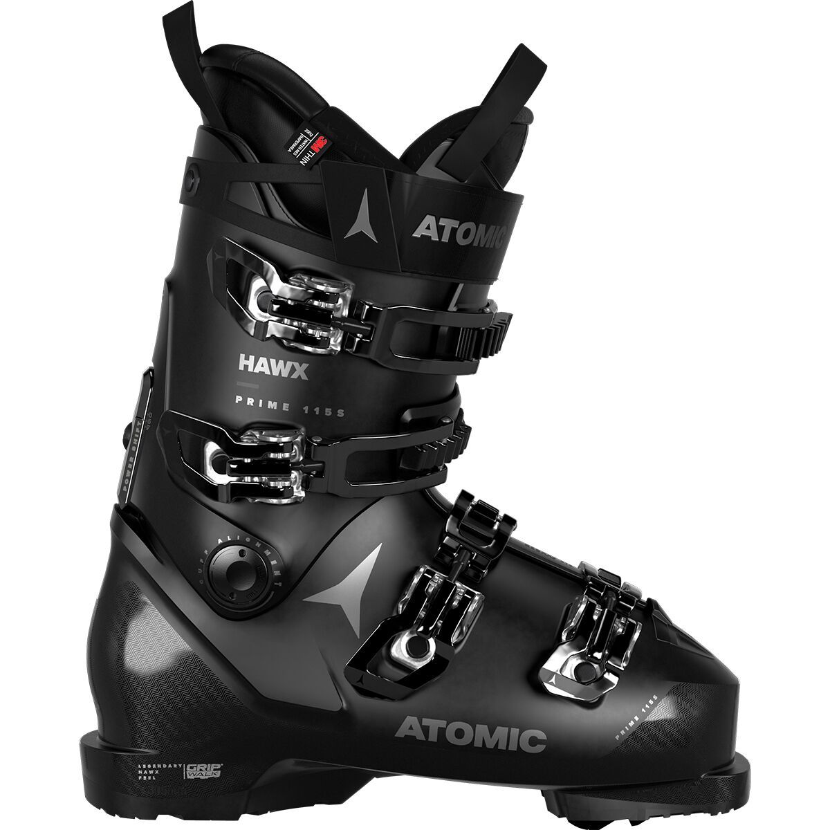 Atomic Hawx Prime 115 S Ski Boot - Women's Black, 26.0/26.5