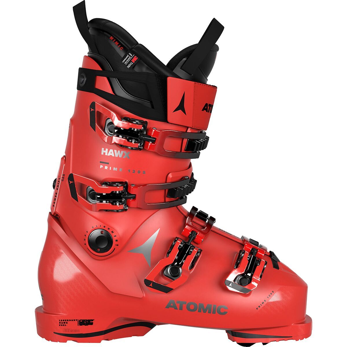 Image of Atomic Hawx Prime 120 S Ski Boot - 2024 Red, 29.0/29.5