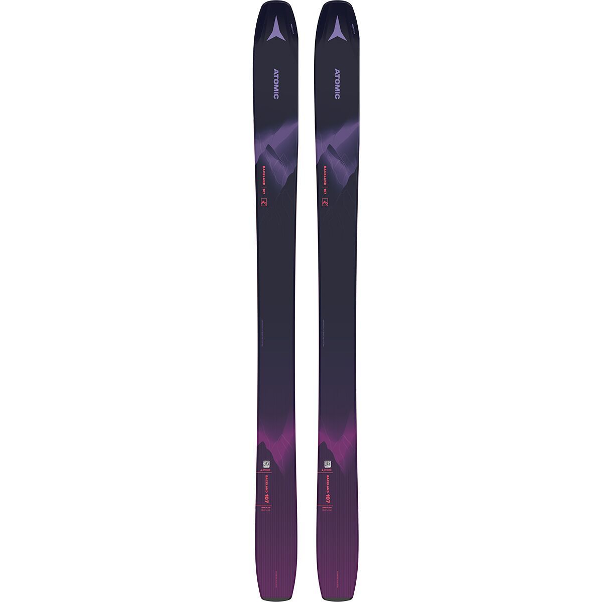 Atomic Backland 107 Ski - 2024 - Women's Purple/Berry, 175cm