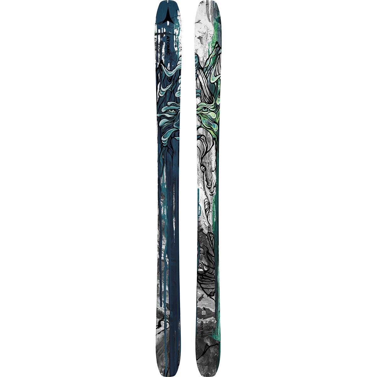 Atomic Bent 100 Ski - 2024 Blue/Grey, 188cm