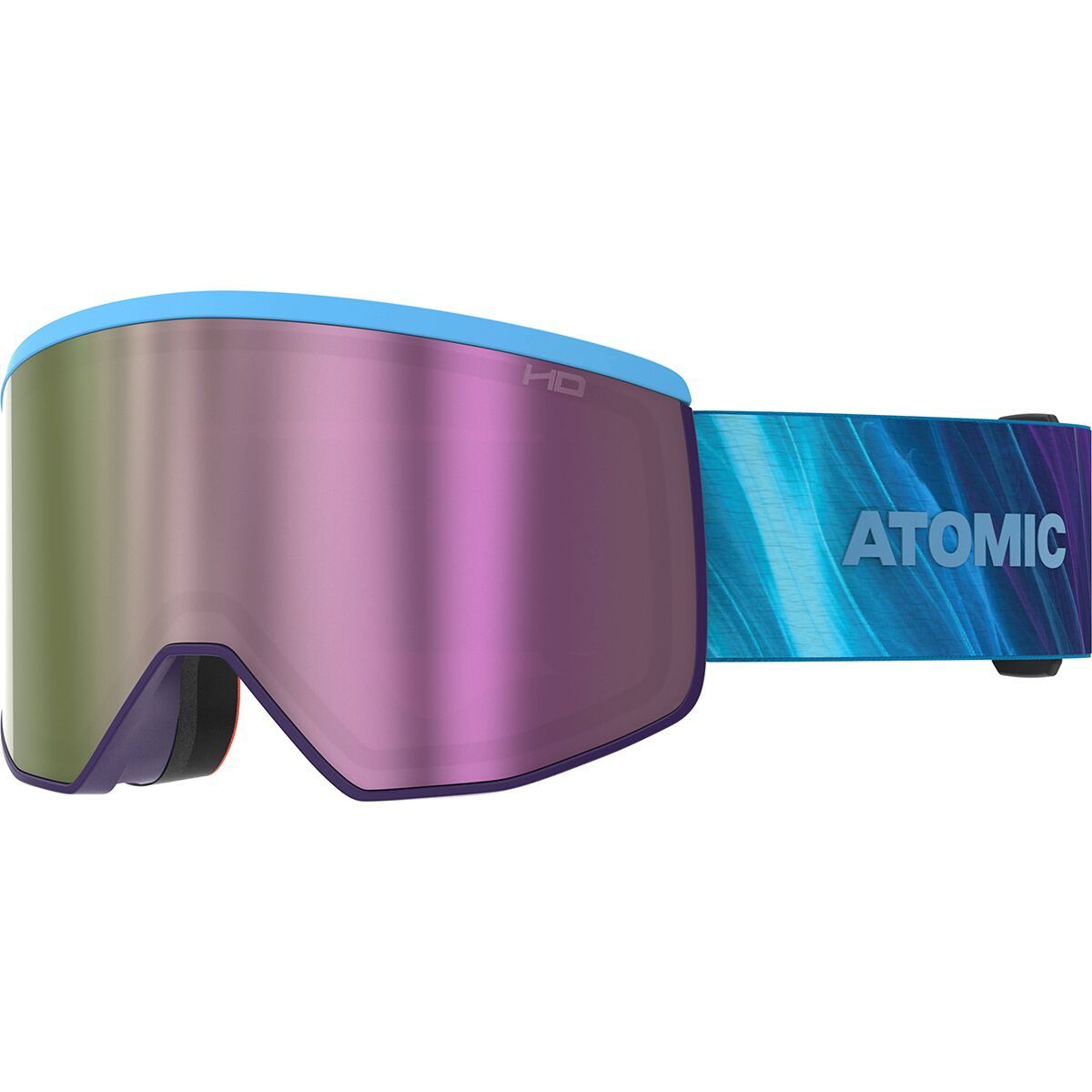 Atomic Four Pro HD Goggles Blue/Purple/Cosmos, One Size