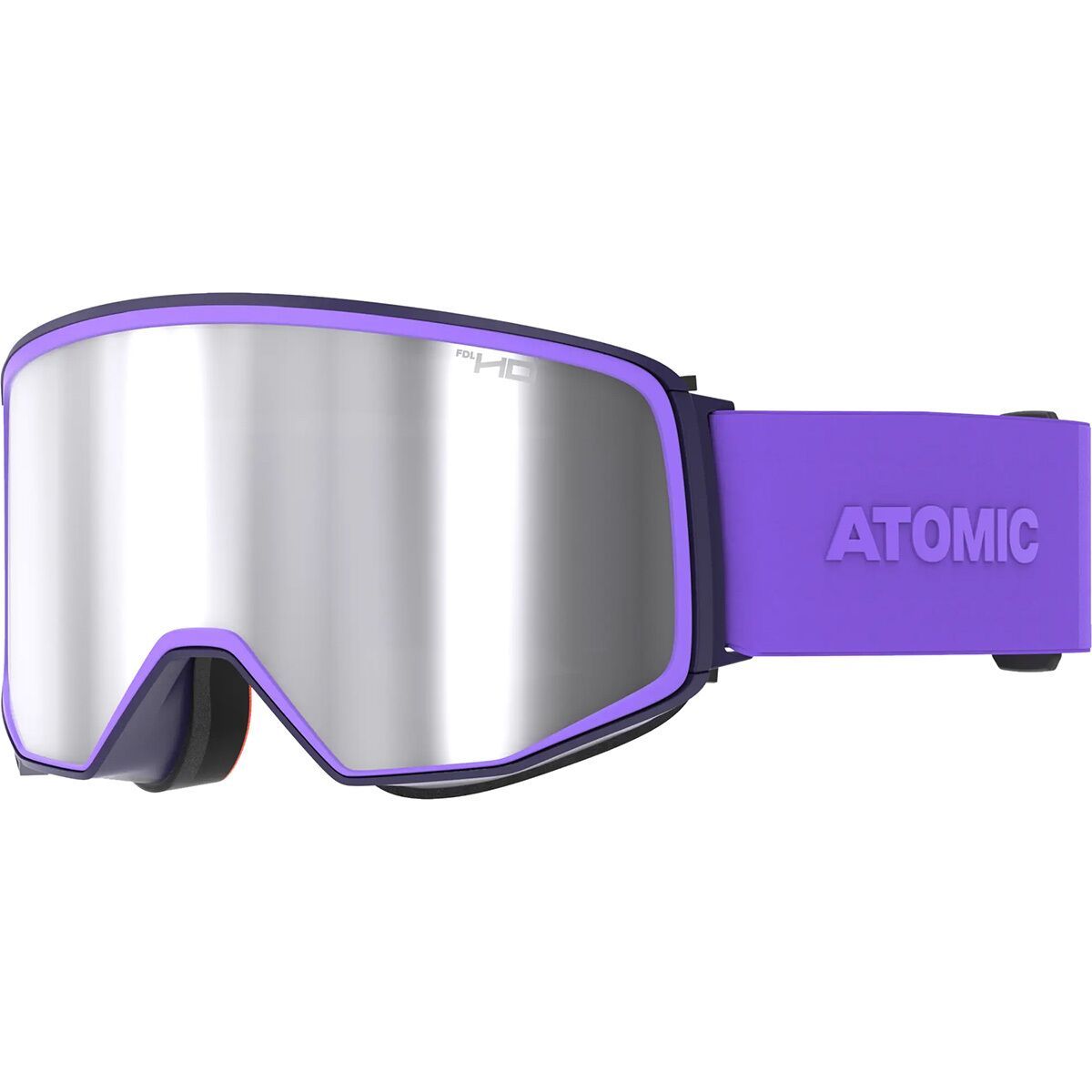 Atomic Four Q HD Goggles Purple, One Size