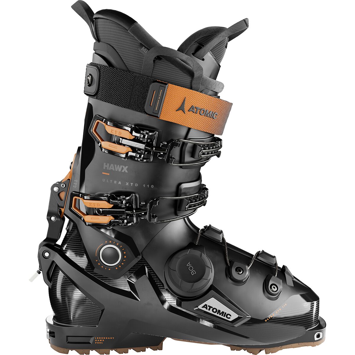 Image of Atomic Hawx Ultra XTD 110 Boa GW Boot - 2025 Black/Orange, 28.0/28.5