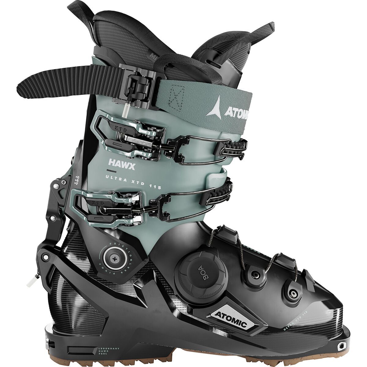 Atomic Hawx Ultra XTD 115 Boa GW Boot - 2024 - Women's Black/Aqua, 25.0/25.5