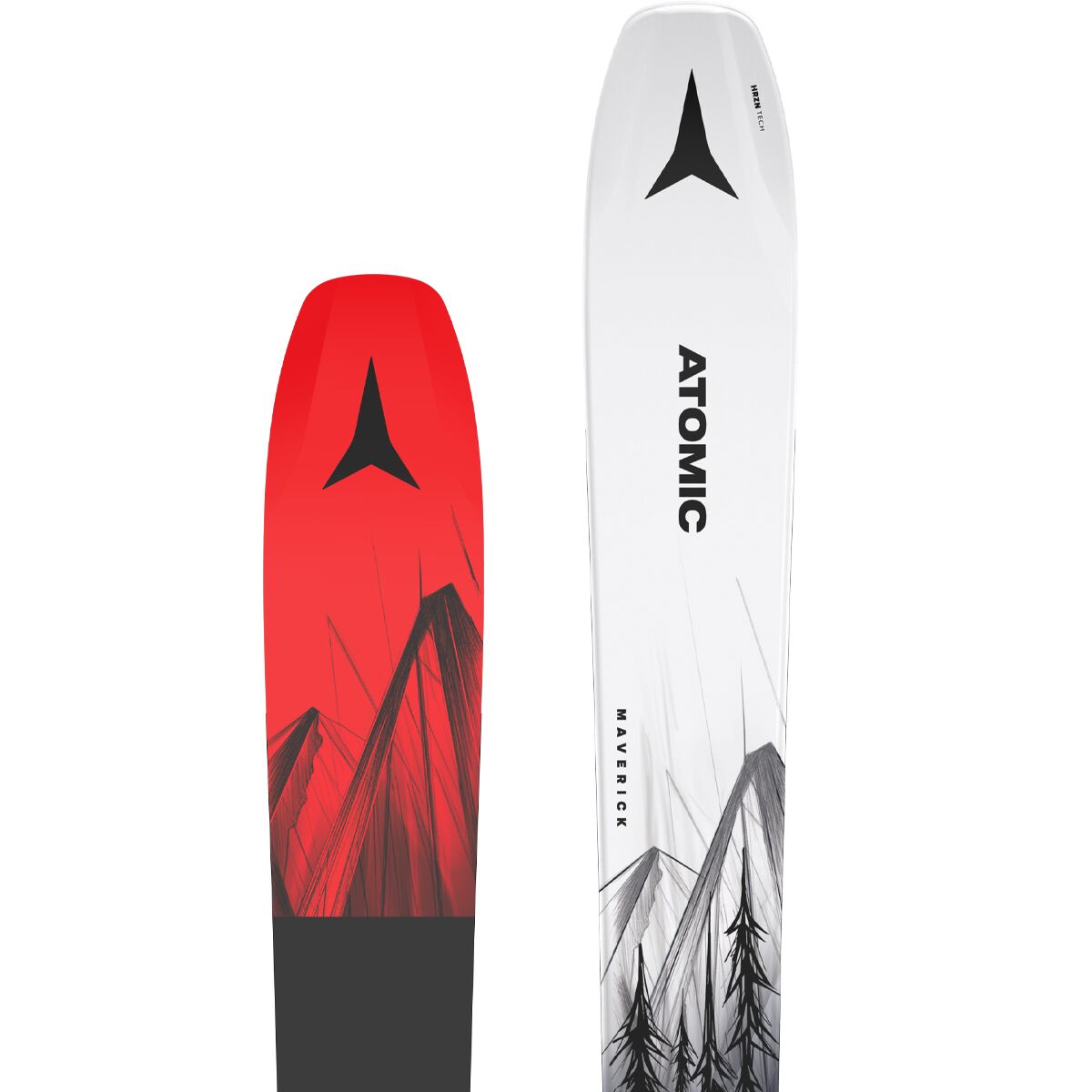 ATOMIC MAVERICK 100 TI＋MARKER GRIFFON 13 Atomic Maverick 100 Ti Skis 2024 | Corbetts Ski + Snowboard
