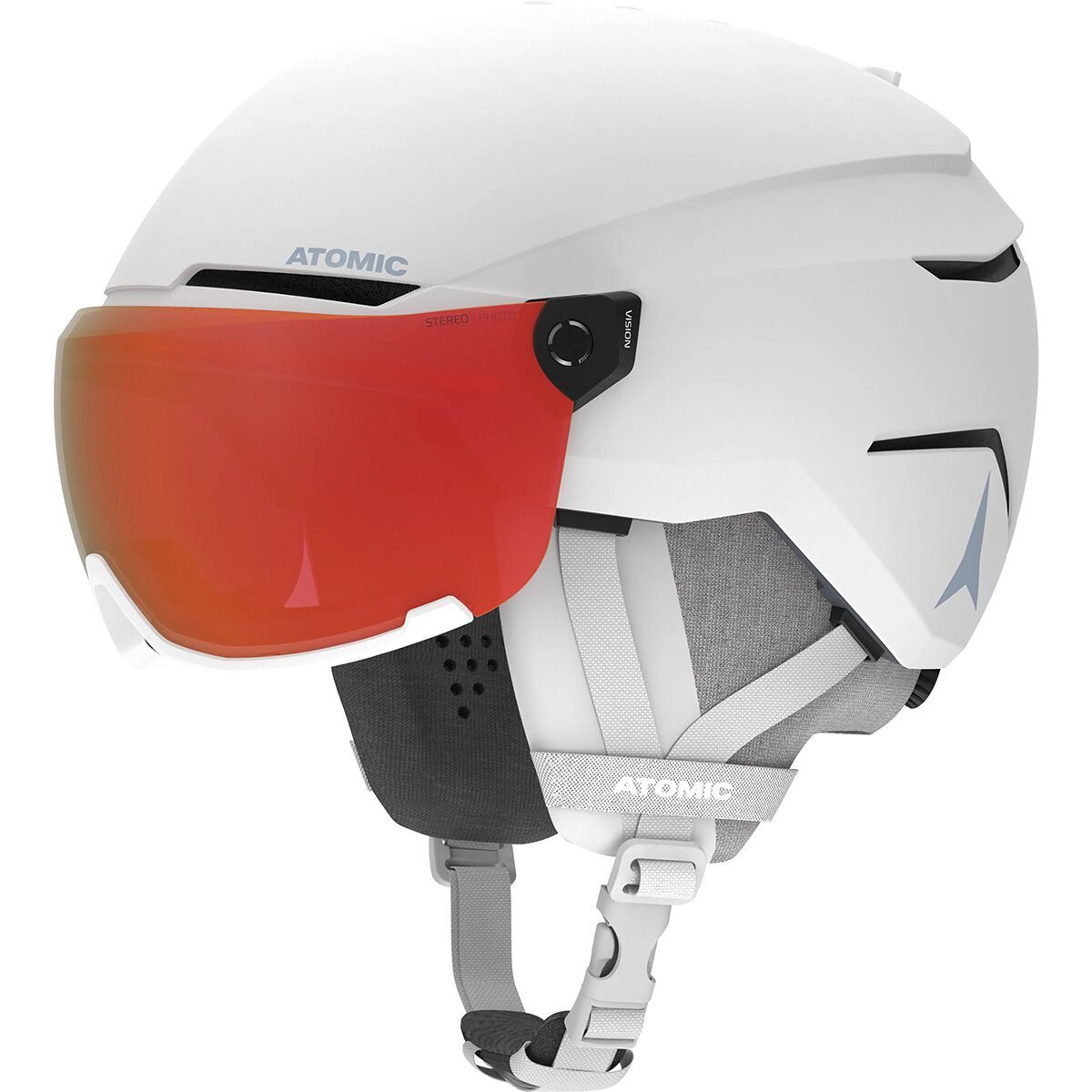 Image of Atomic Savor Visor Photo Helmet White Heather, 59-63cm