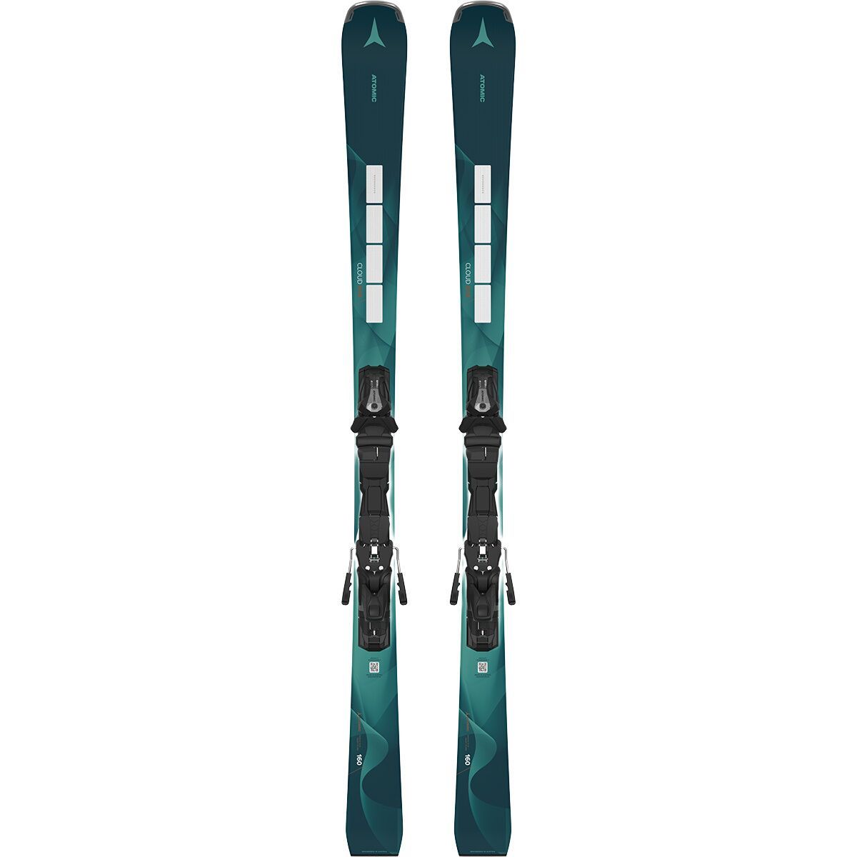 Image of Atomic Cloud Q14 Revoshock S + Mi 12 GW Ski - 2026 Petrol, 144cm