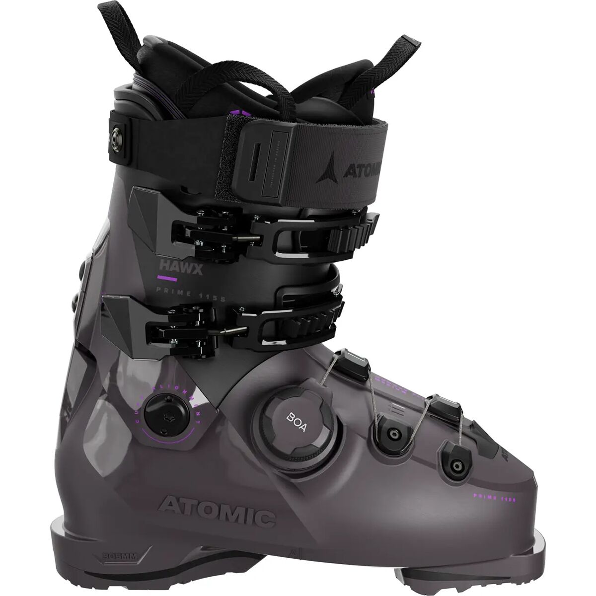 Image of Atomic Hawx Prime 115 S Boa Ski Boot - 2025 - Women's Not Purple/Black, 25.0/25.5