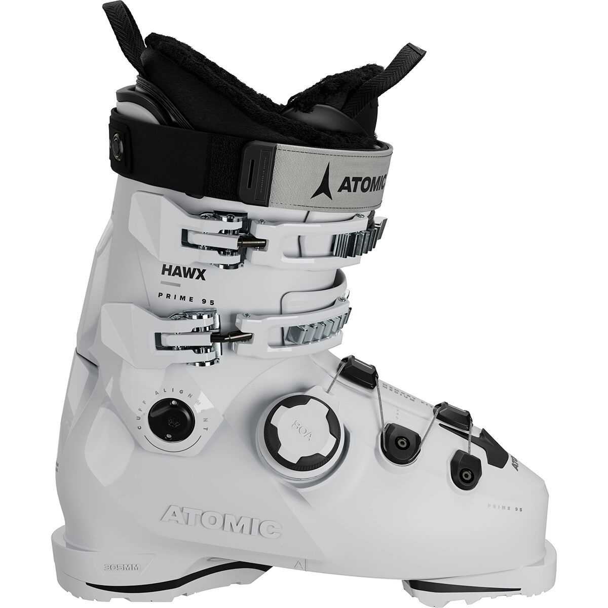 Image of Atomic Hawx Prime 95 Boa Ski Boot - 2025 - Women's Ivory, 24.0/24.5