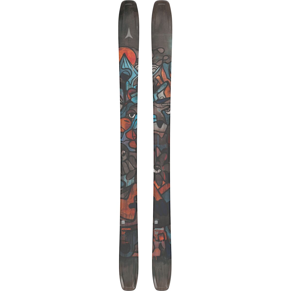 Image of Atomic Bent 100 Ski - 2026 Multicolor, 158cm