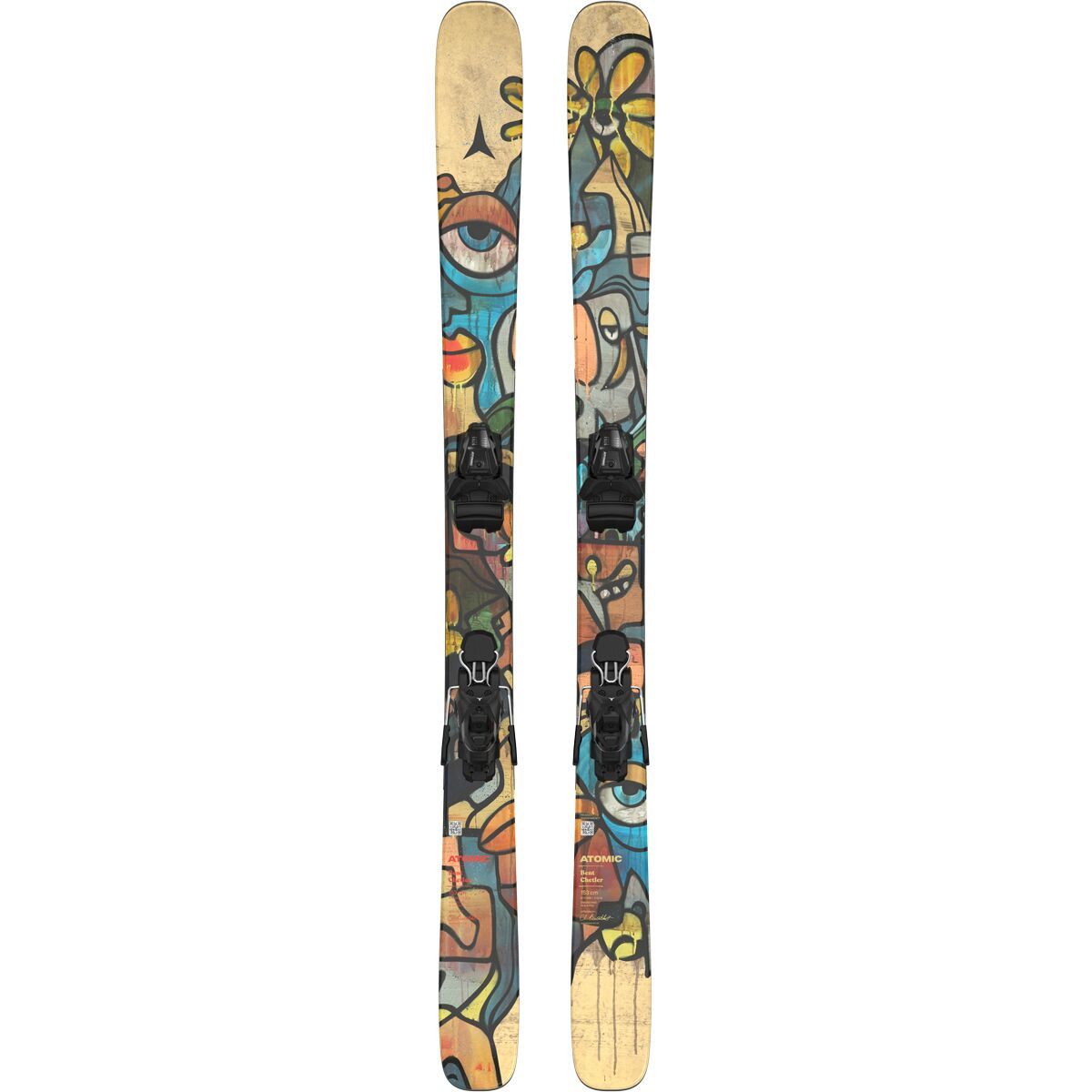 Image of Atomic Bent Chetler Mini Ski 153-163 + STAGE 10 - 2026 - Kids' Multicolor, 153cm